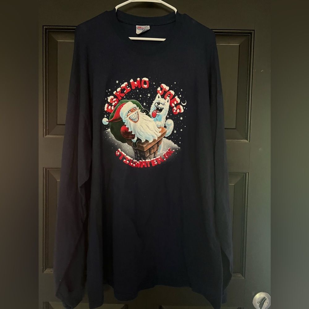 Eskimo Joes Long Sleeve 2X Christmas Tee